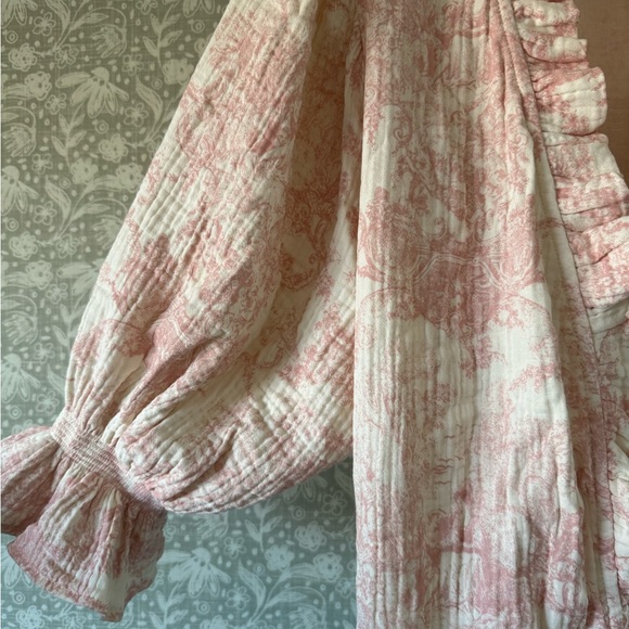 MUSLIN GAUZE ROBE - Picture 2 of 3